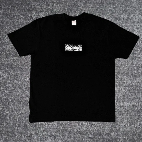 Supreme | Shirts | Supreme Black Bandana Box Logo | Poshmark